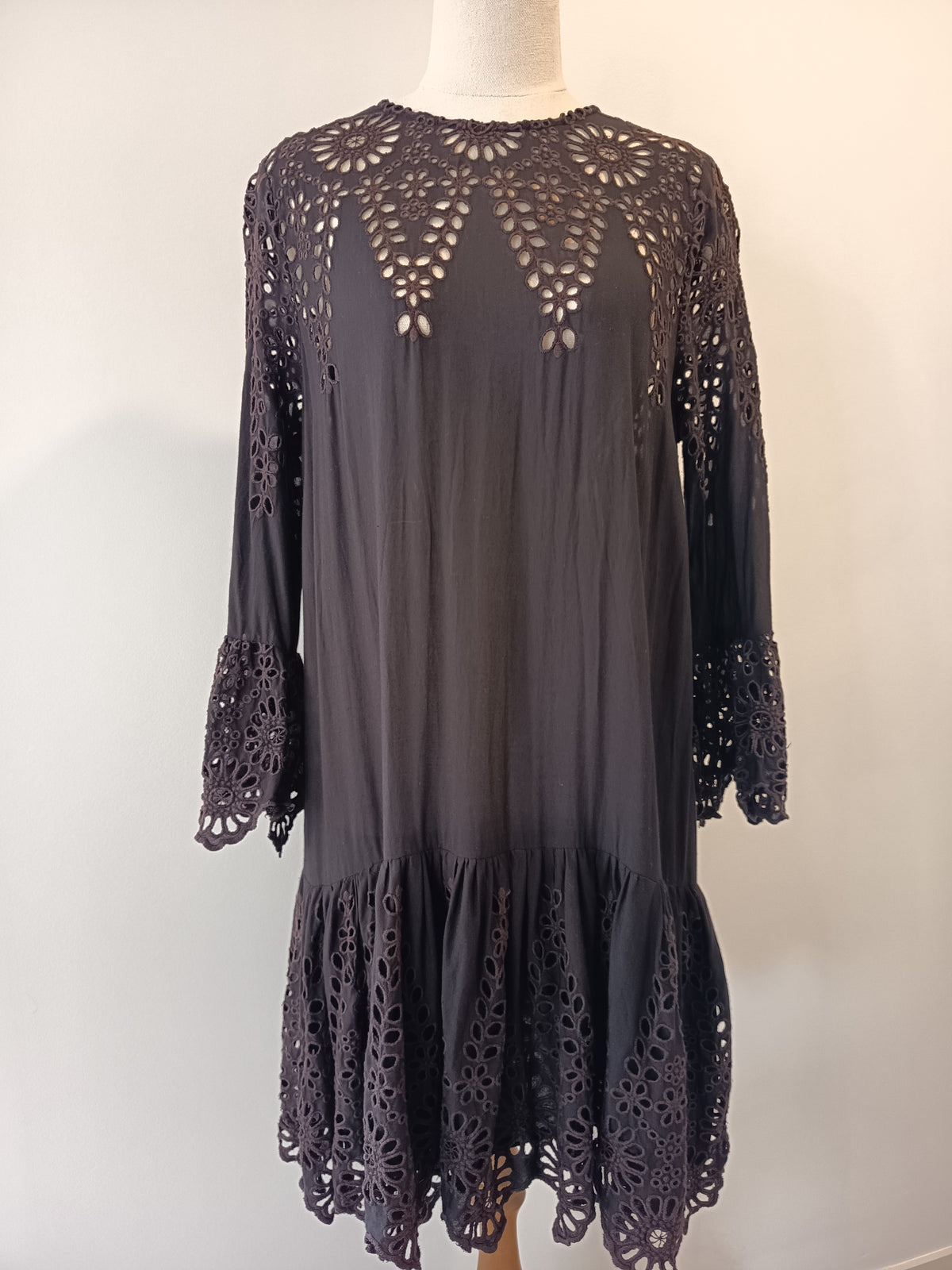 Ganni Emile Lace Dress