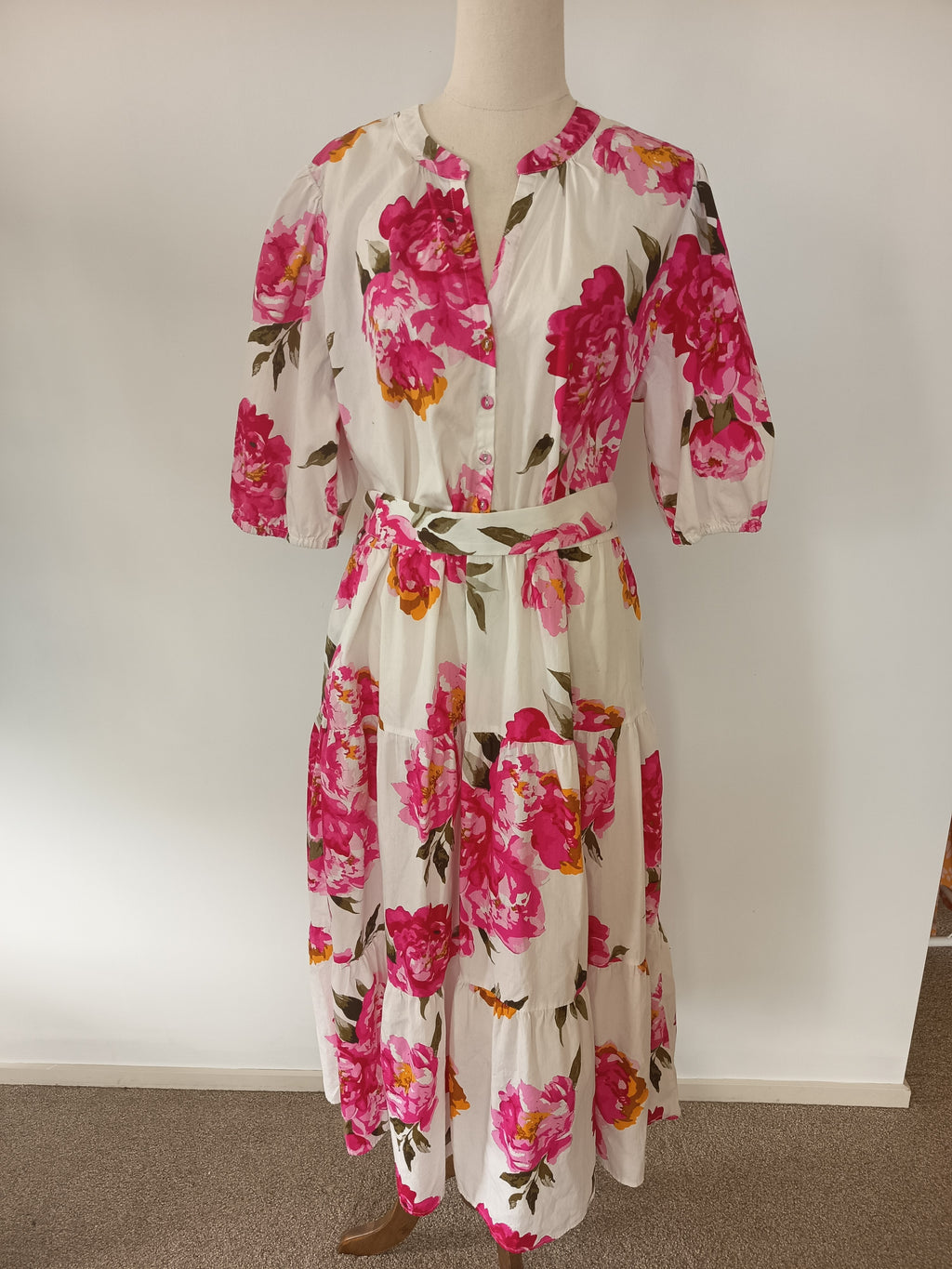 Whistle Floral Tiered Dress