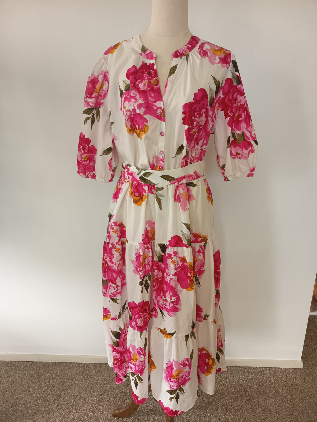 Whistle Floral Tiered Dress