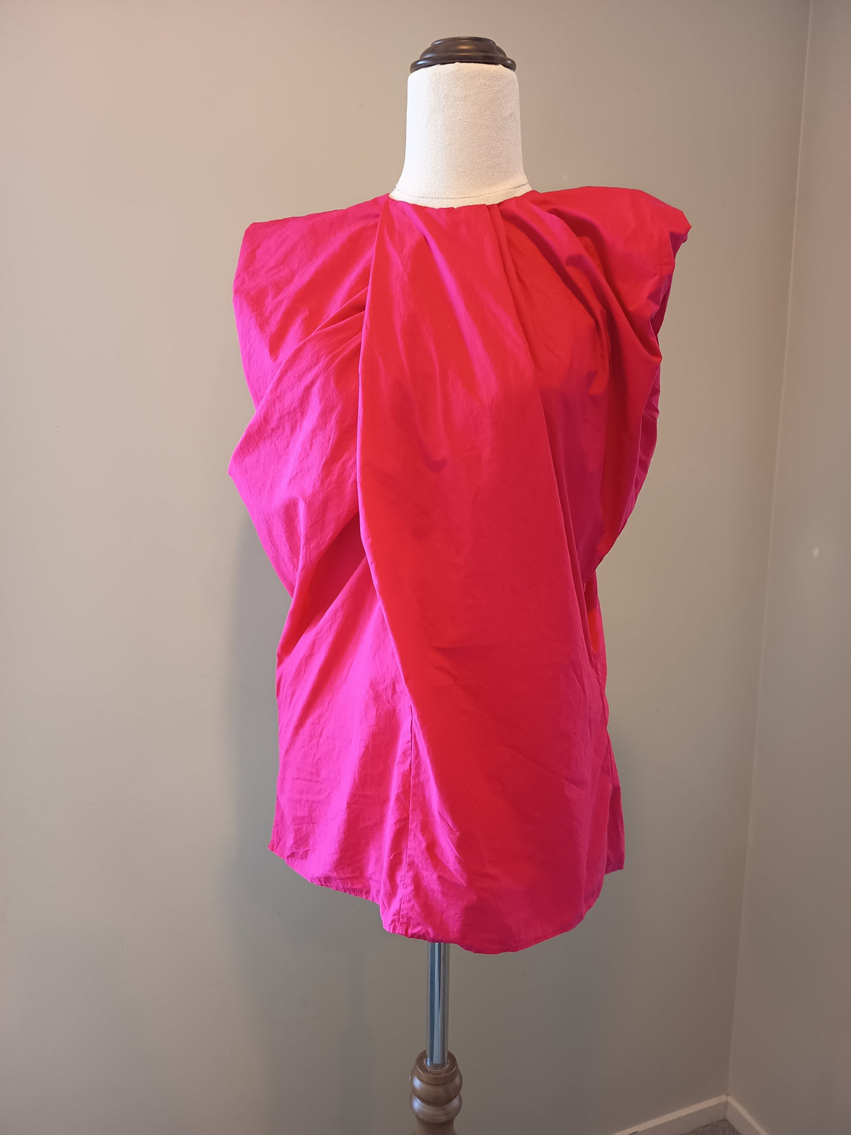 COS Gathered Draped Sleeveless Top