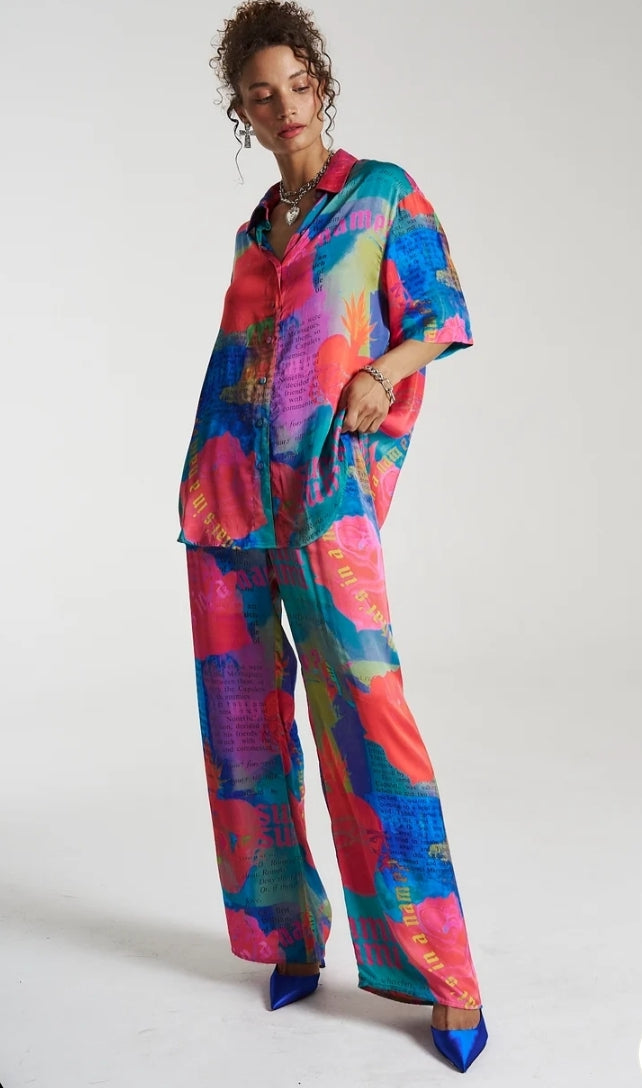SUMMI SUMMI Elastic Waist Pants - O, Romeo