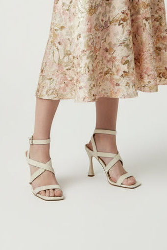 Mi Piaci Strappy Kitten Heels