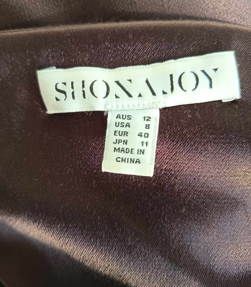 Shona Joy Wright Flutter Sleeve Bias Midi Dress (12)