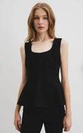 Country Road Compact Peplum Knit Tank