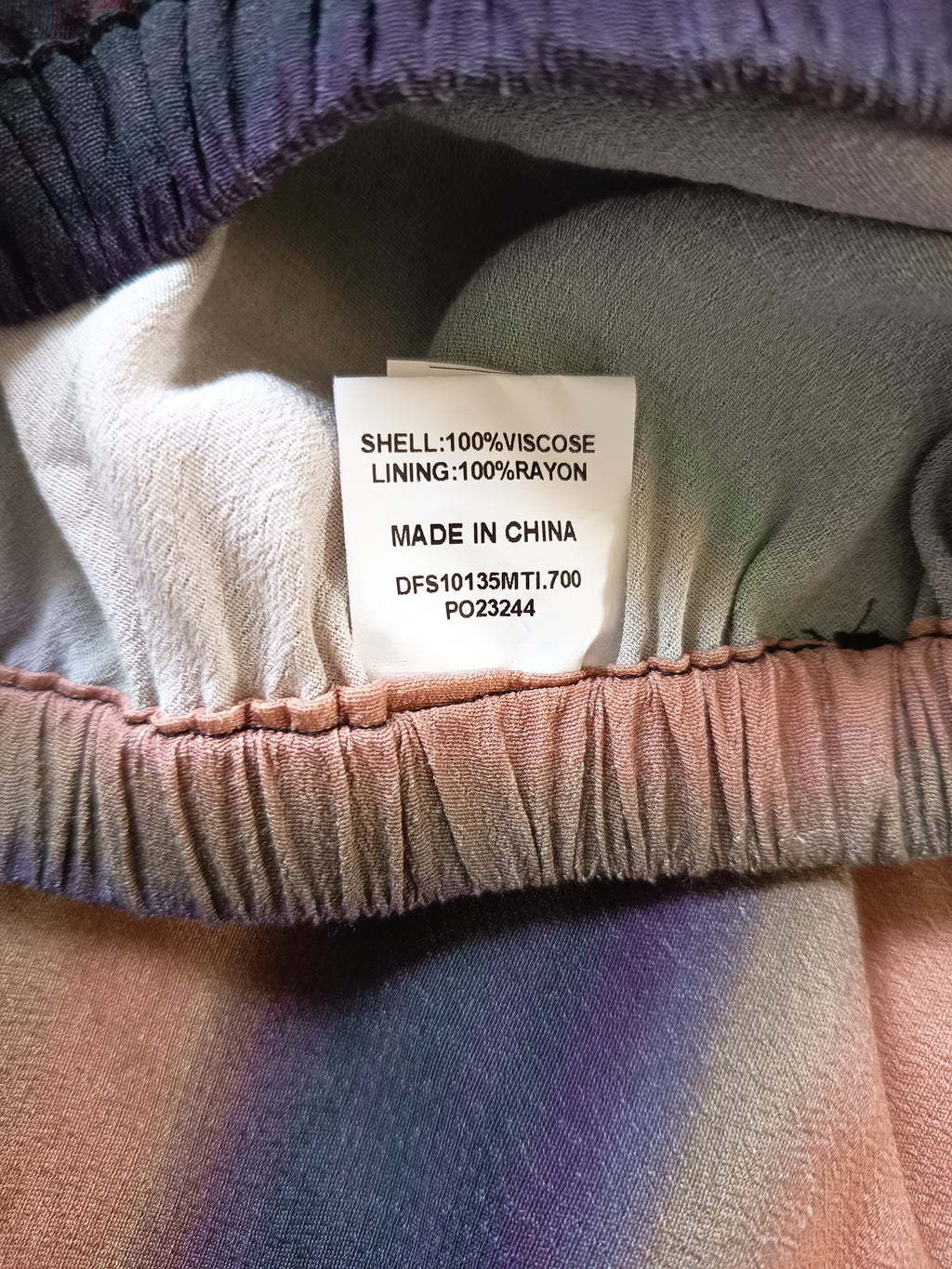DISSH Lulu Ombre Bias Cut Pants (NEW)