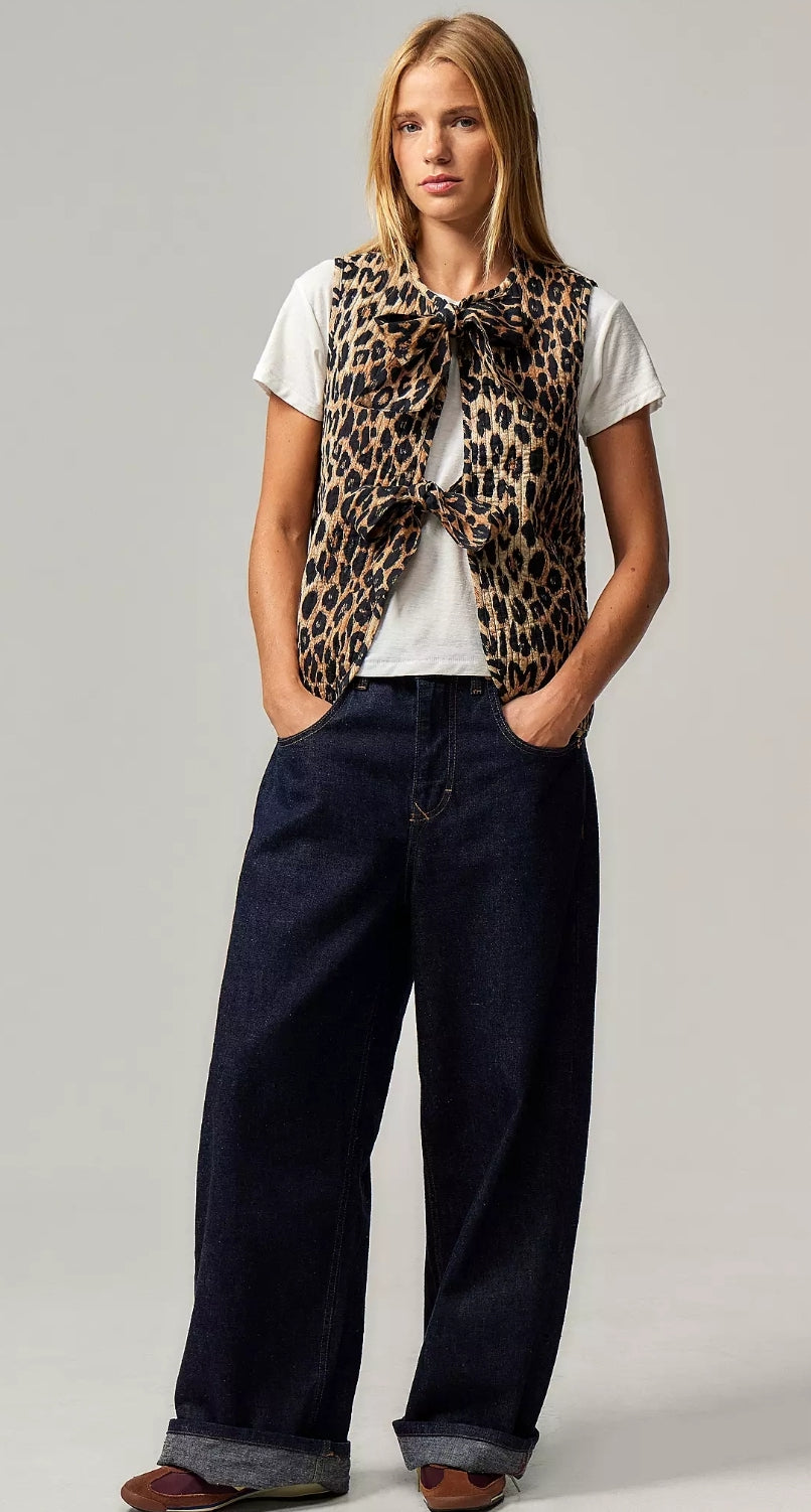 Damson Madder Tilly Leopard Gilet (10)