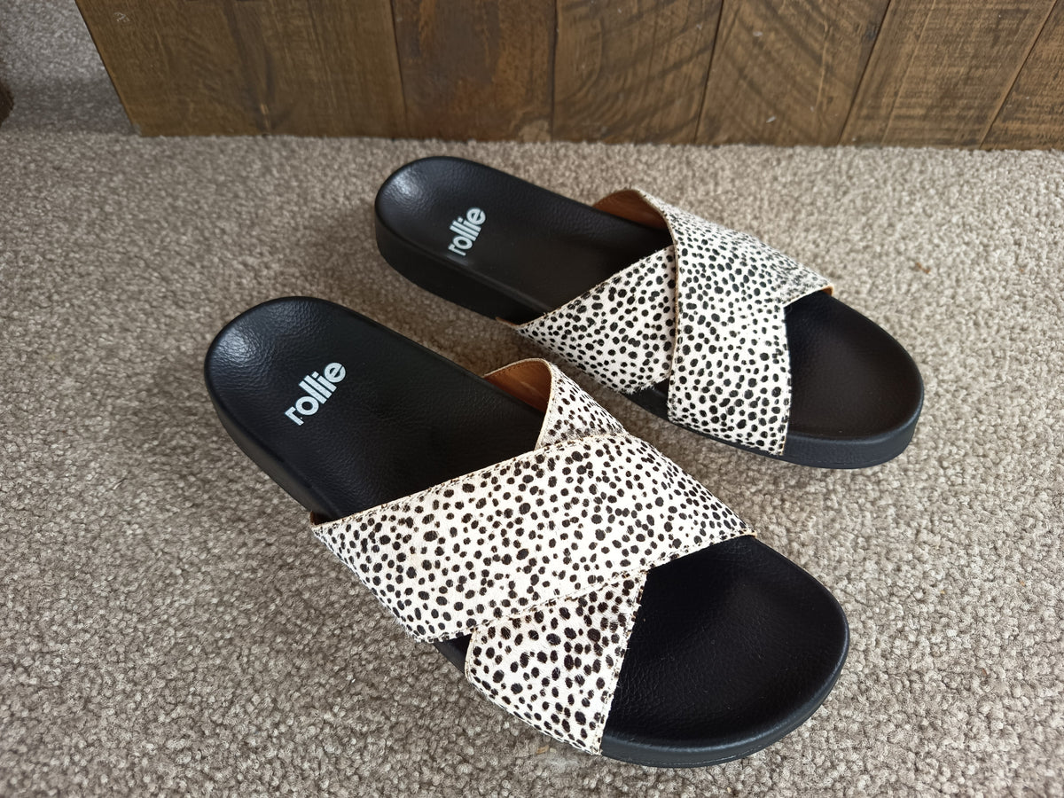 Rollie Tide Cross Slide Snow Leopard