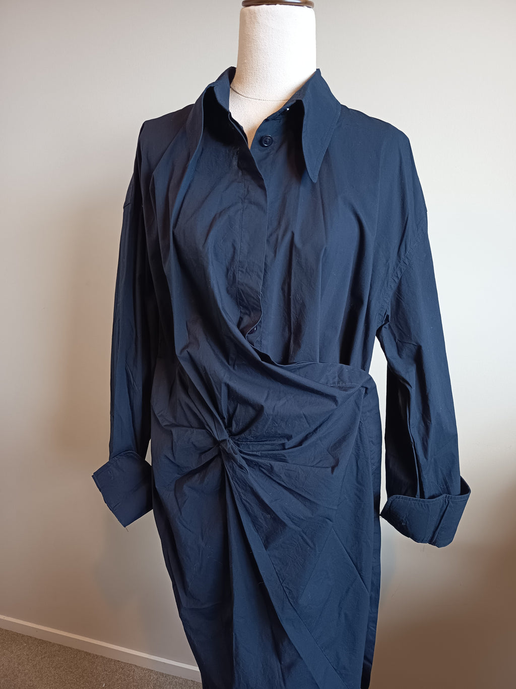Scanlan Theodore Oversized Cotton Shirt Dress