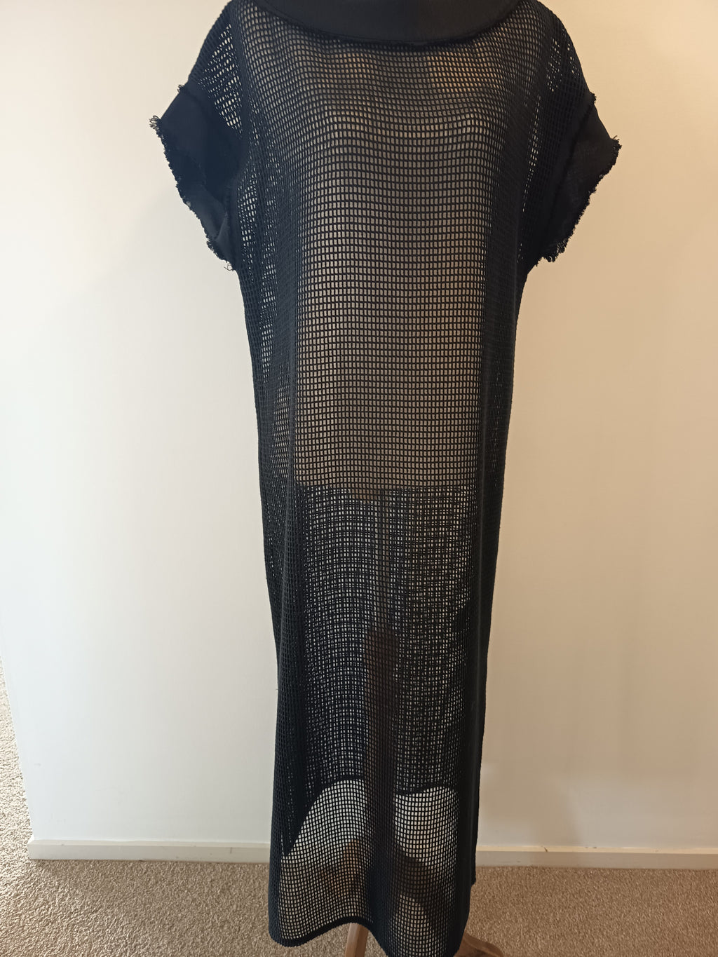 Moochi Chord Mesh Midi Dress