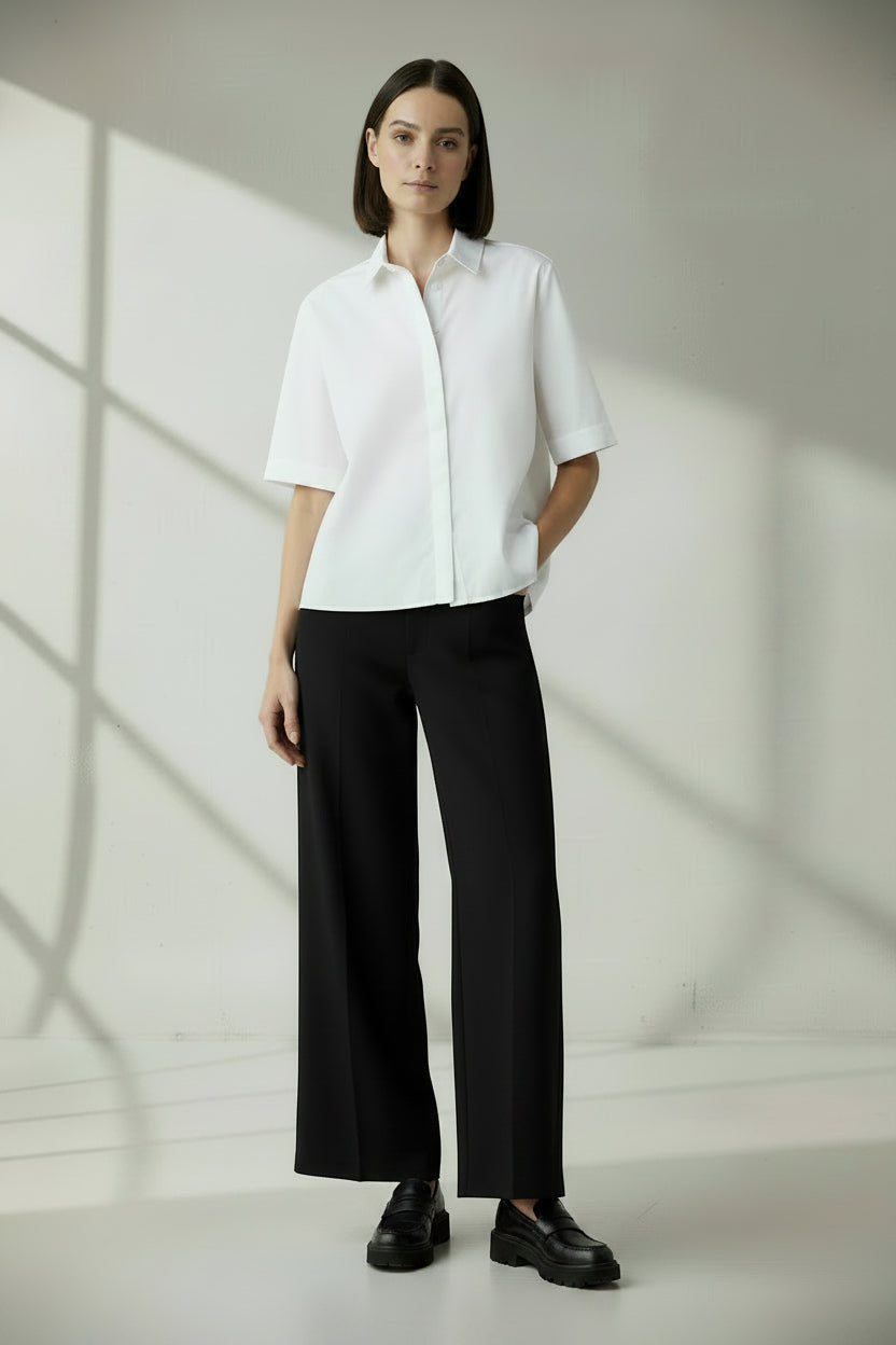 COS Boxy Cropped Shirt