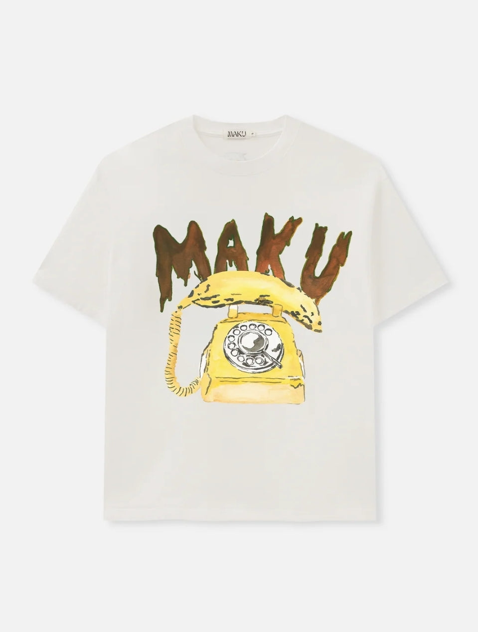 MAKU Banana Phone Oversized Tee