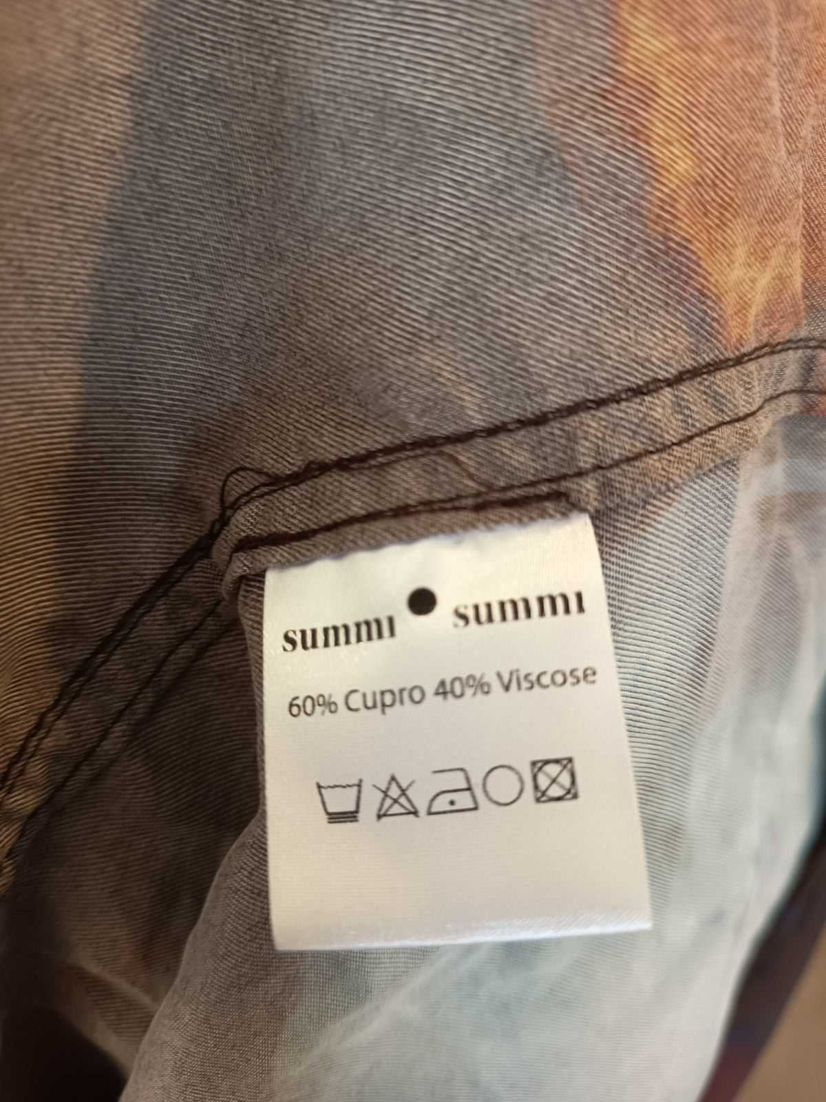Summi Summi Long Sleeve Shirt Pansy Drip