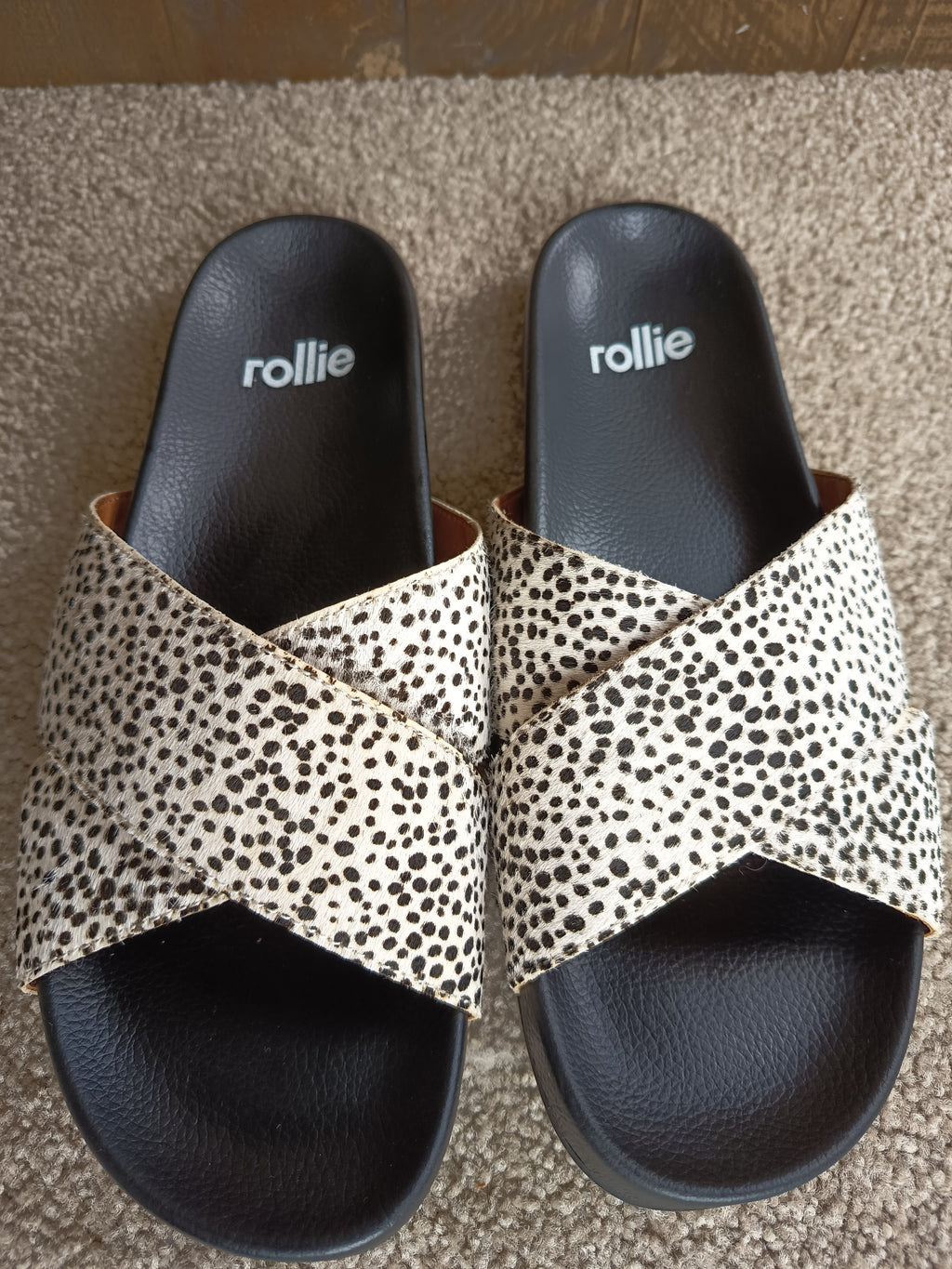 Rollie Tide Cross Slide Snow Leopard