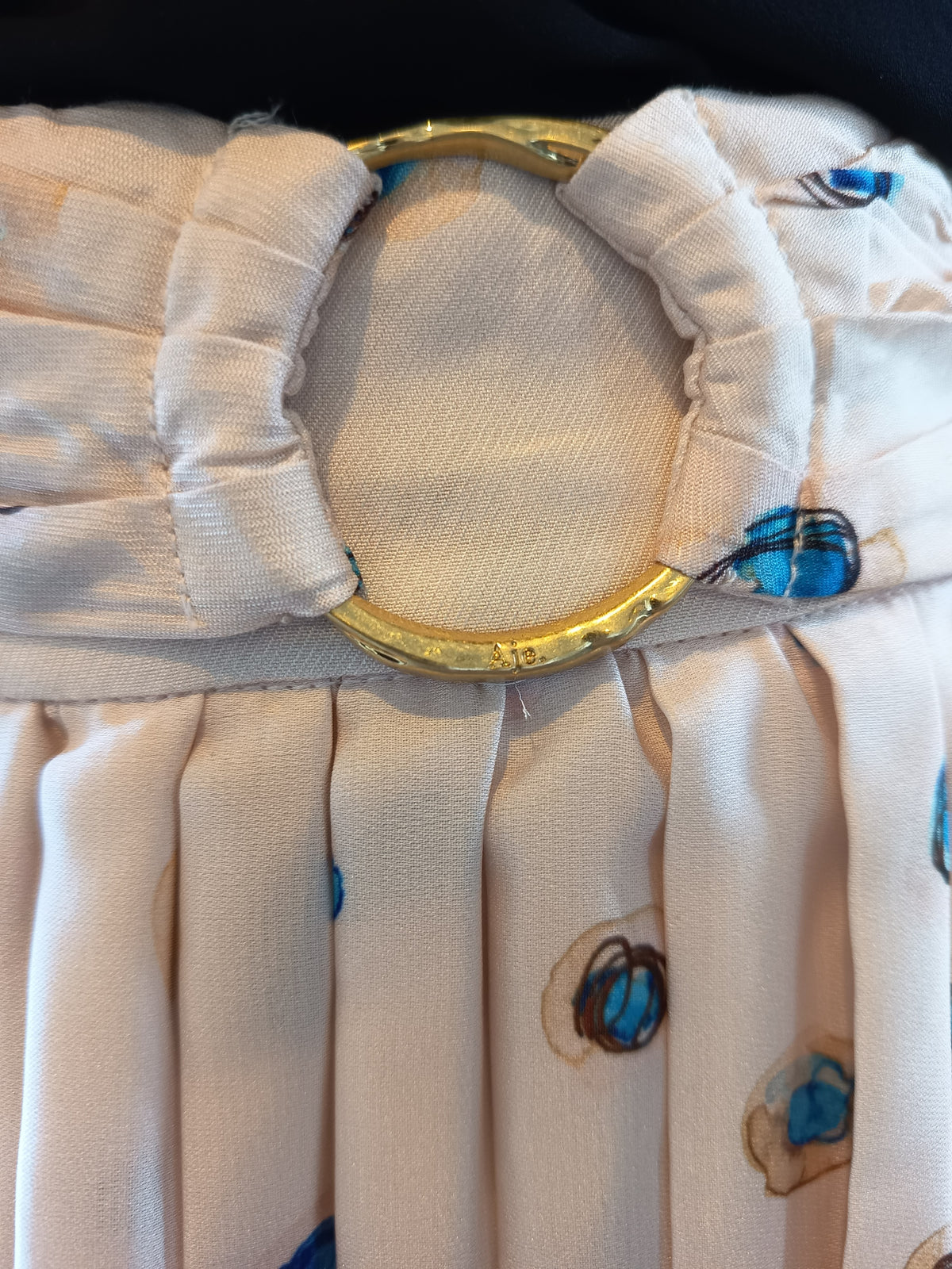 Aje Overture Pleat Skirt Pointe Bleu (8) (NEW)