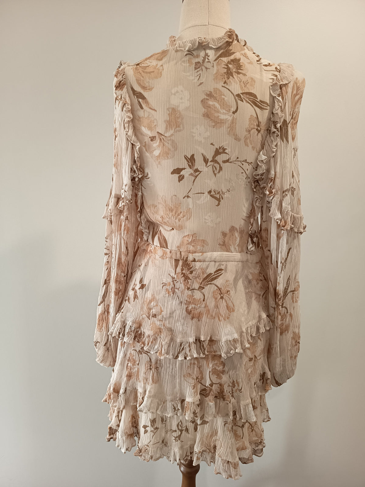 Shona Joy Nina Frill Mini Dress