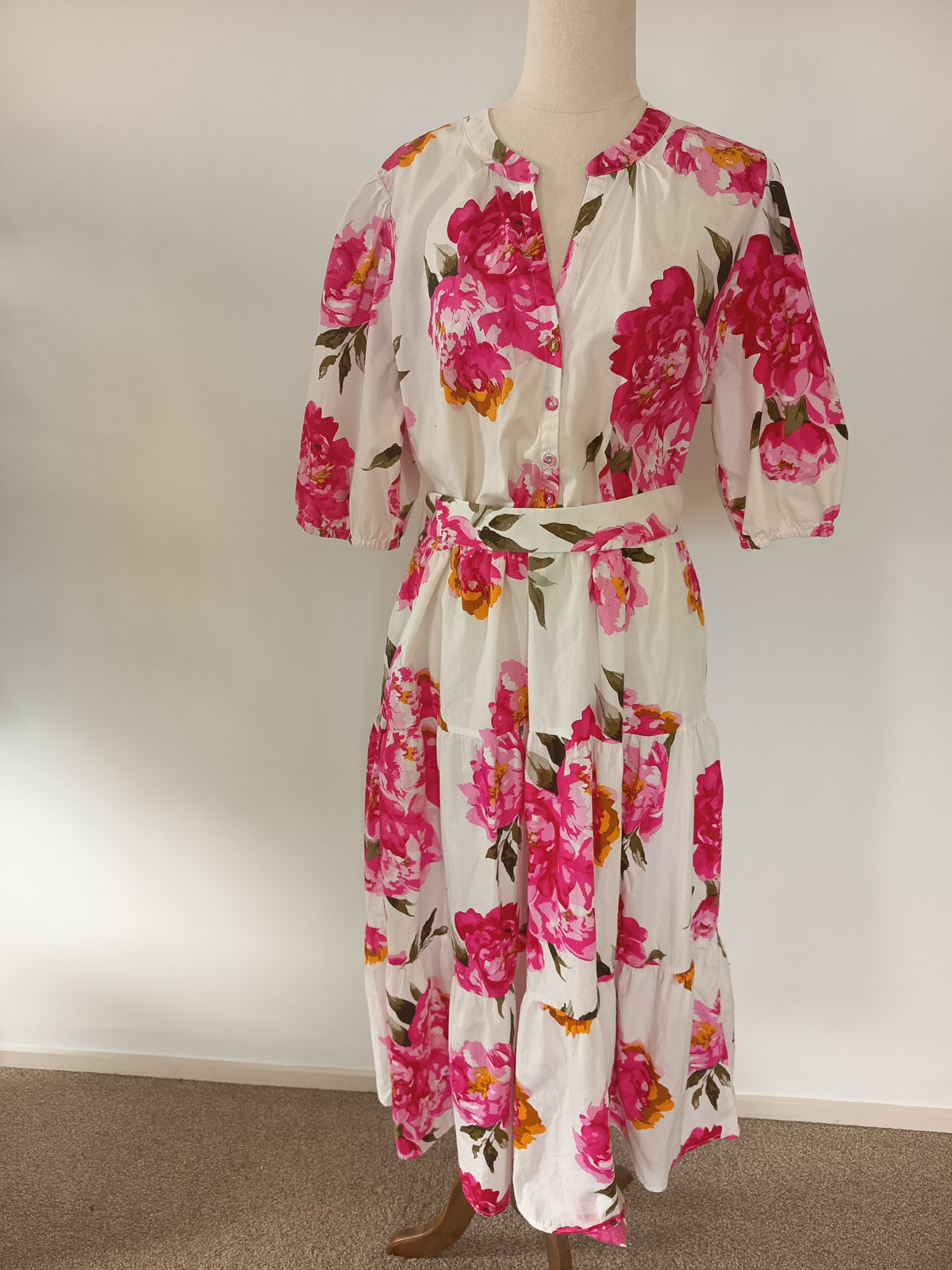 Whistle Floral Tiered Dress
