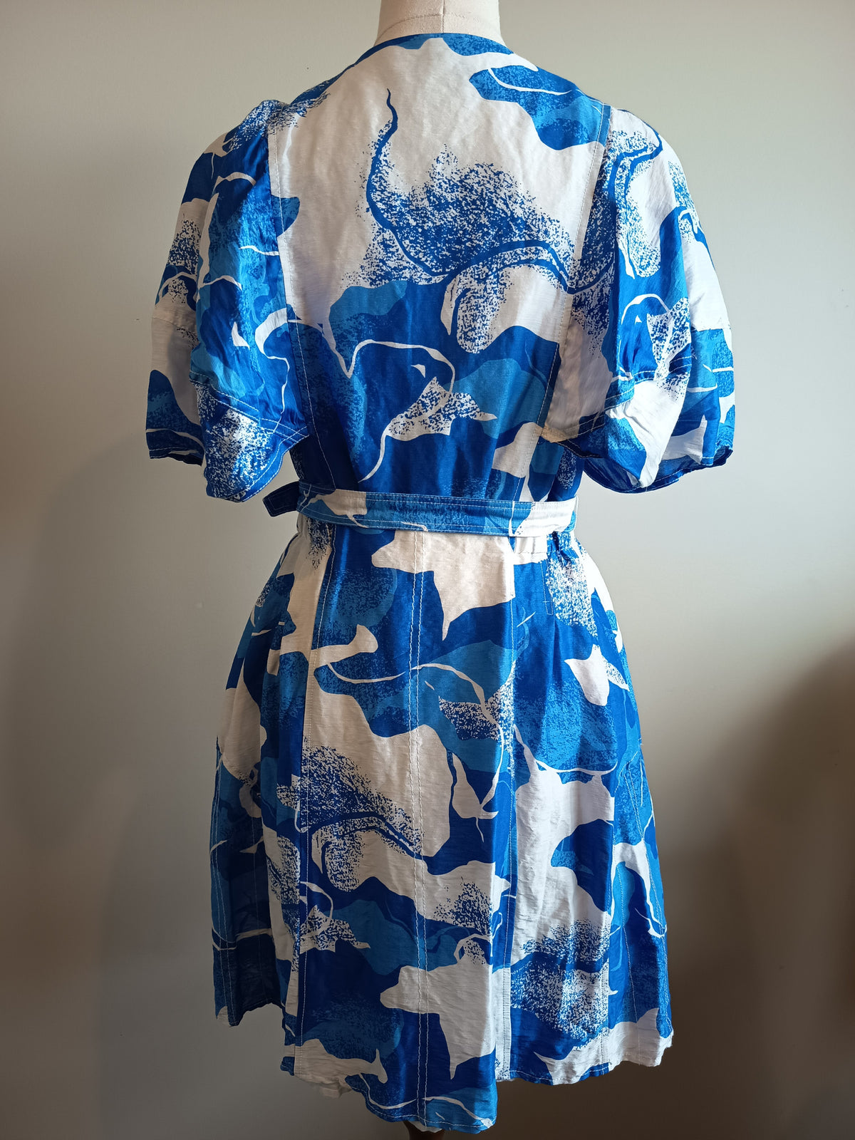 Country Road Print Organza Mini Dress