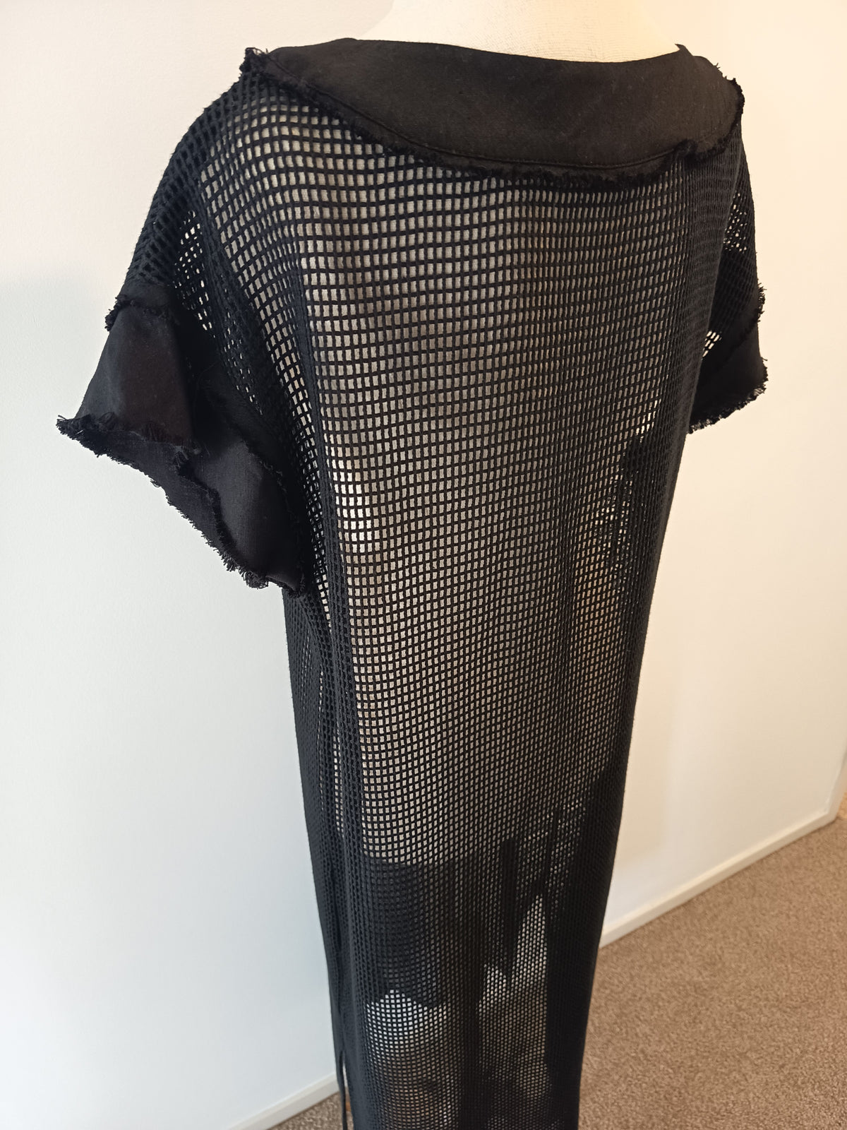 Moochi Chord Mesh Midi Dress