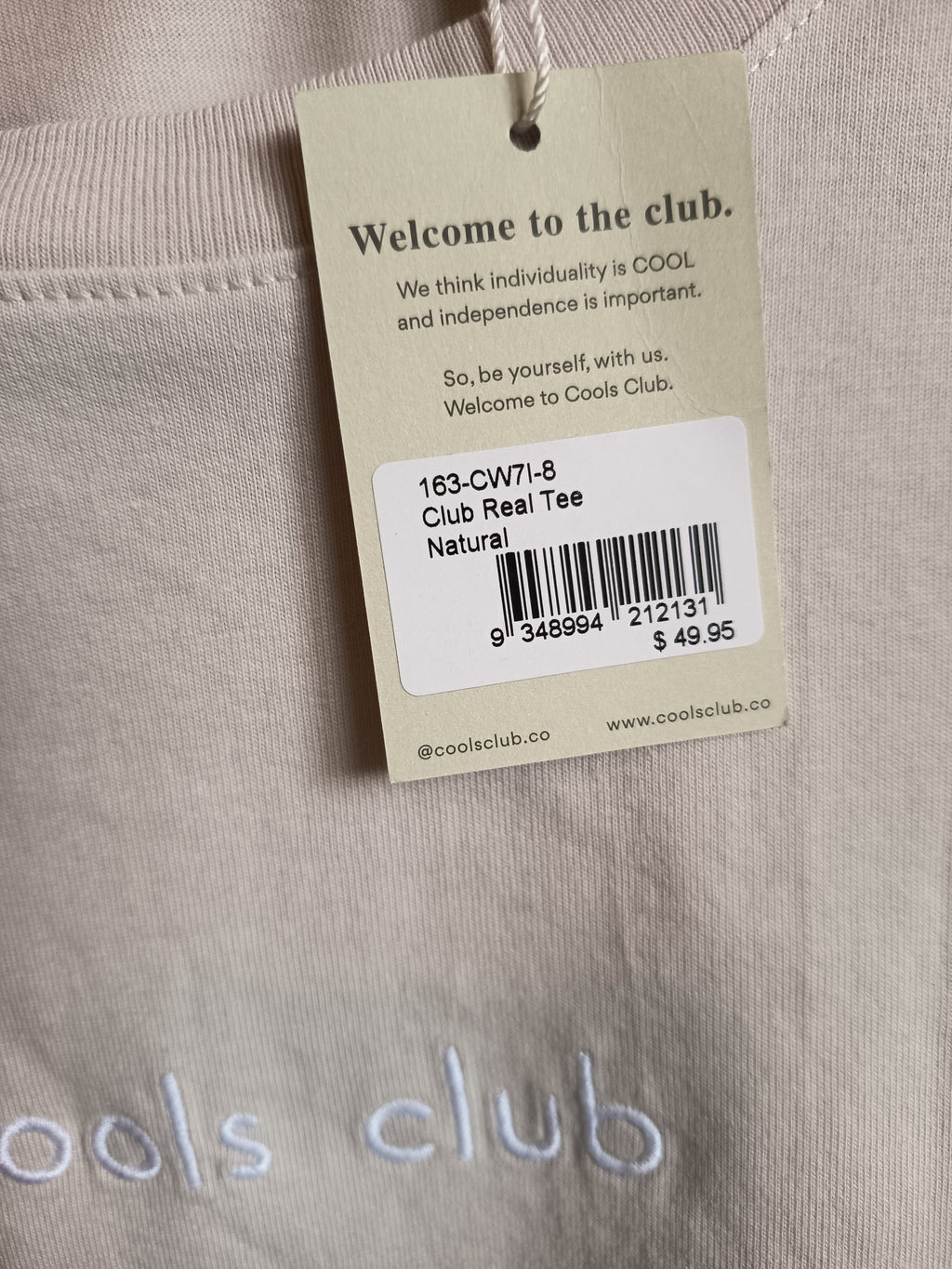 Cools Club 'Club Real' Tee (8) (NEW)