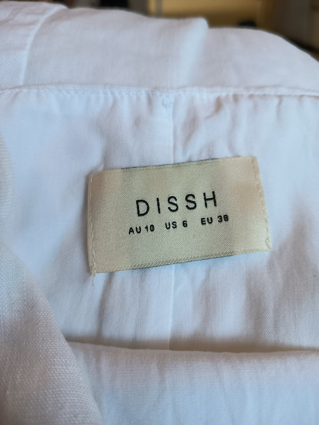 DISSH Linen Halter Maxi