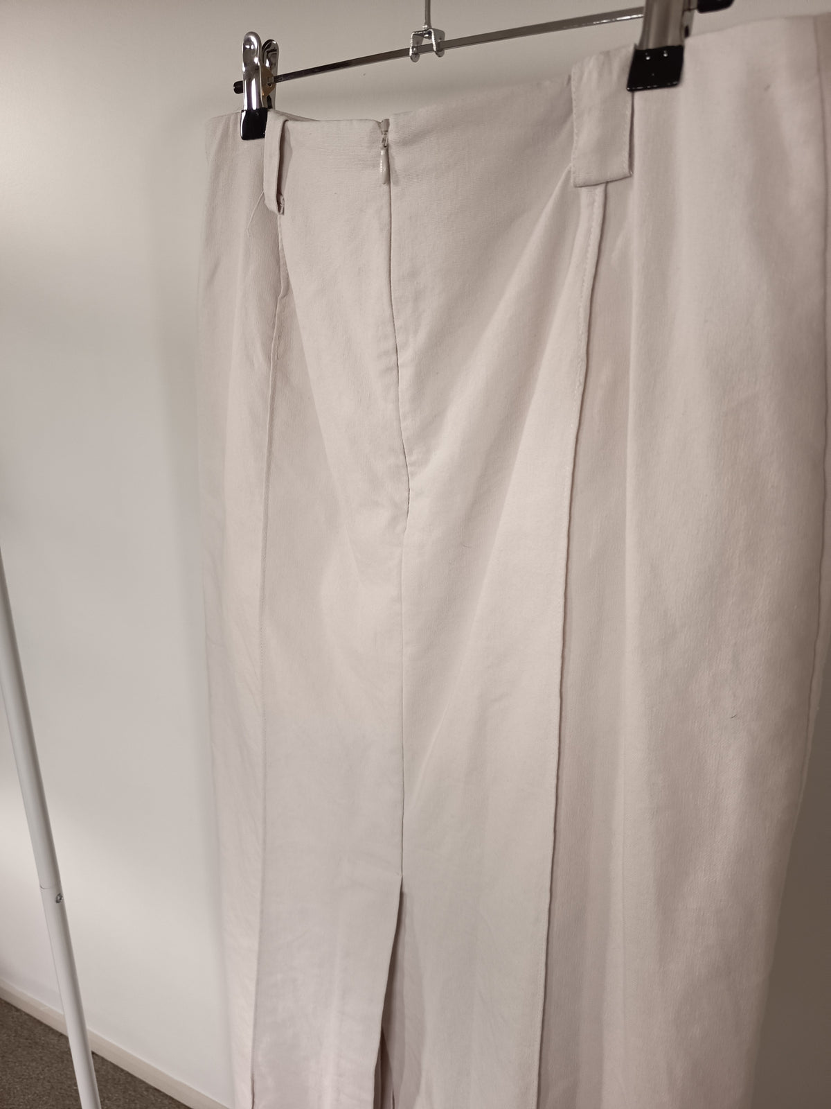 Cue Button Midi Skirt
