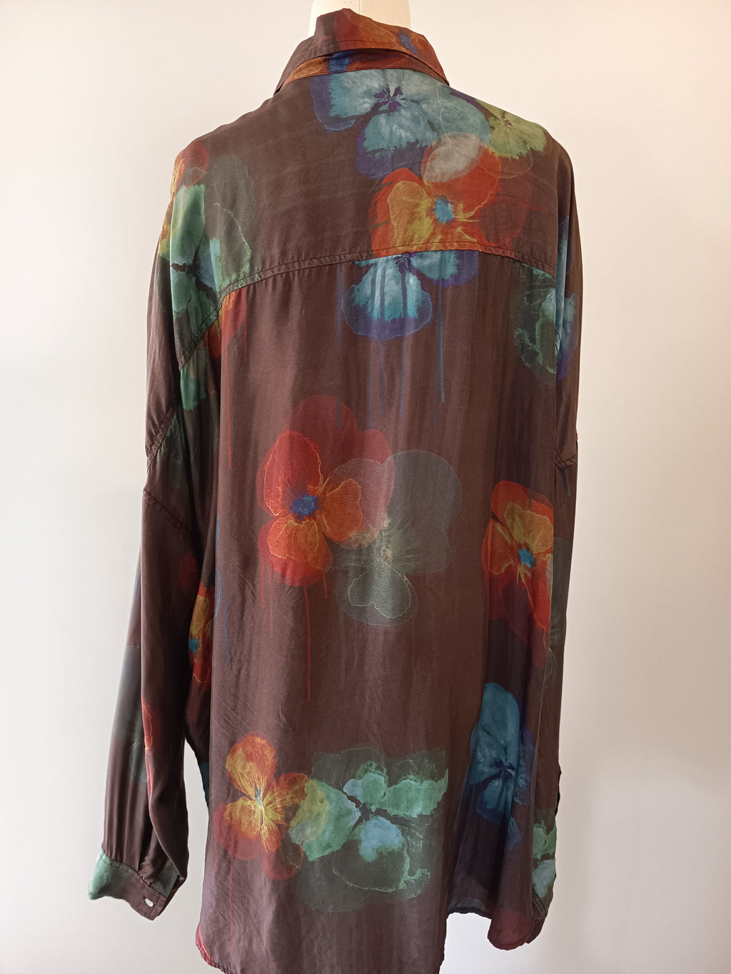 Summi Summi Long Sleeve Shirt Pansy Drip