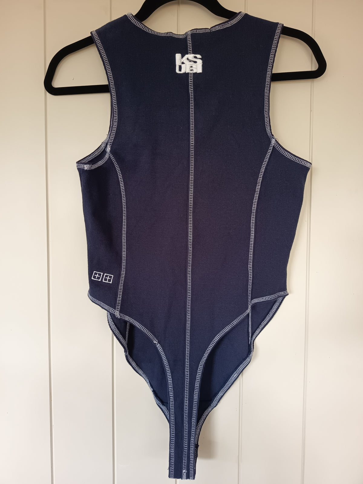 Ksubi Navy Pursuit Bodysuit