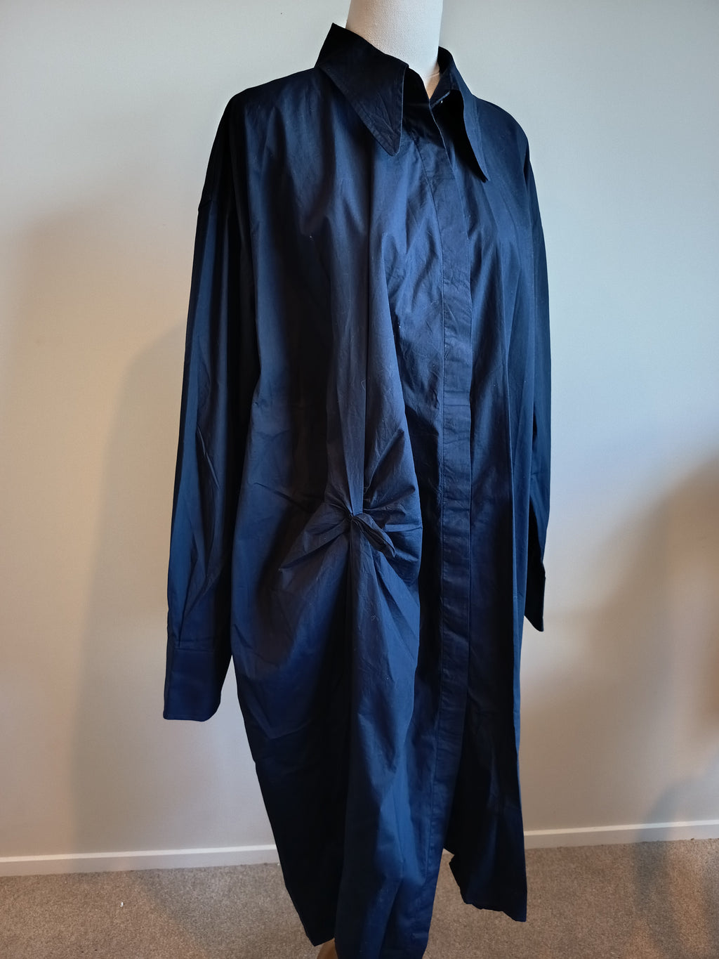 Scanlan Theodore Oversized Cotton Shirt Dress