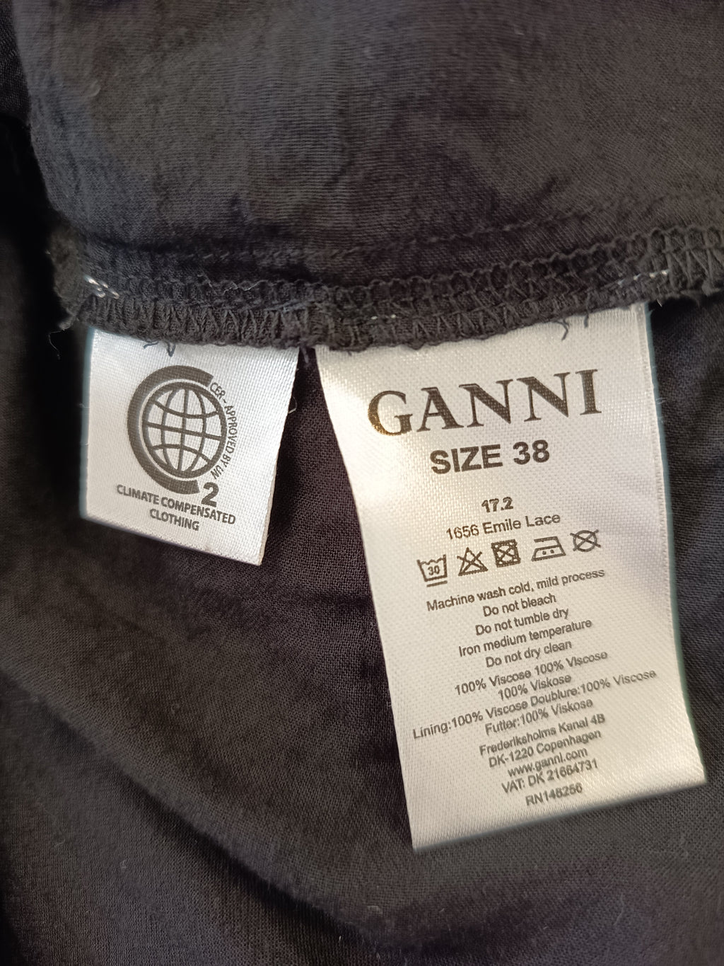 Ganni Emile Lace Dress