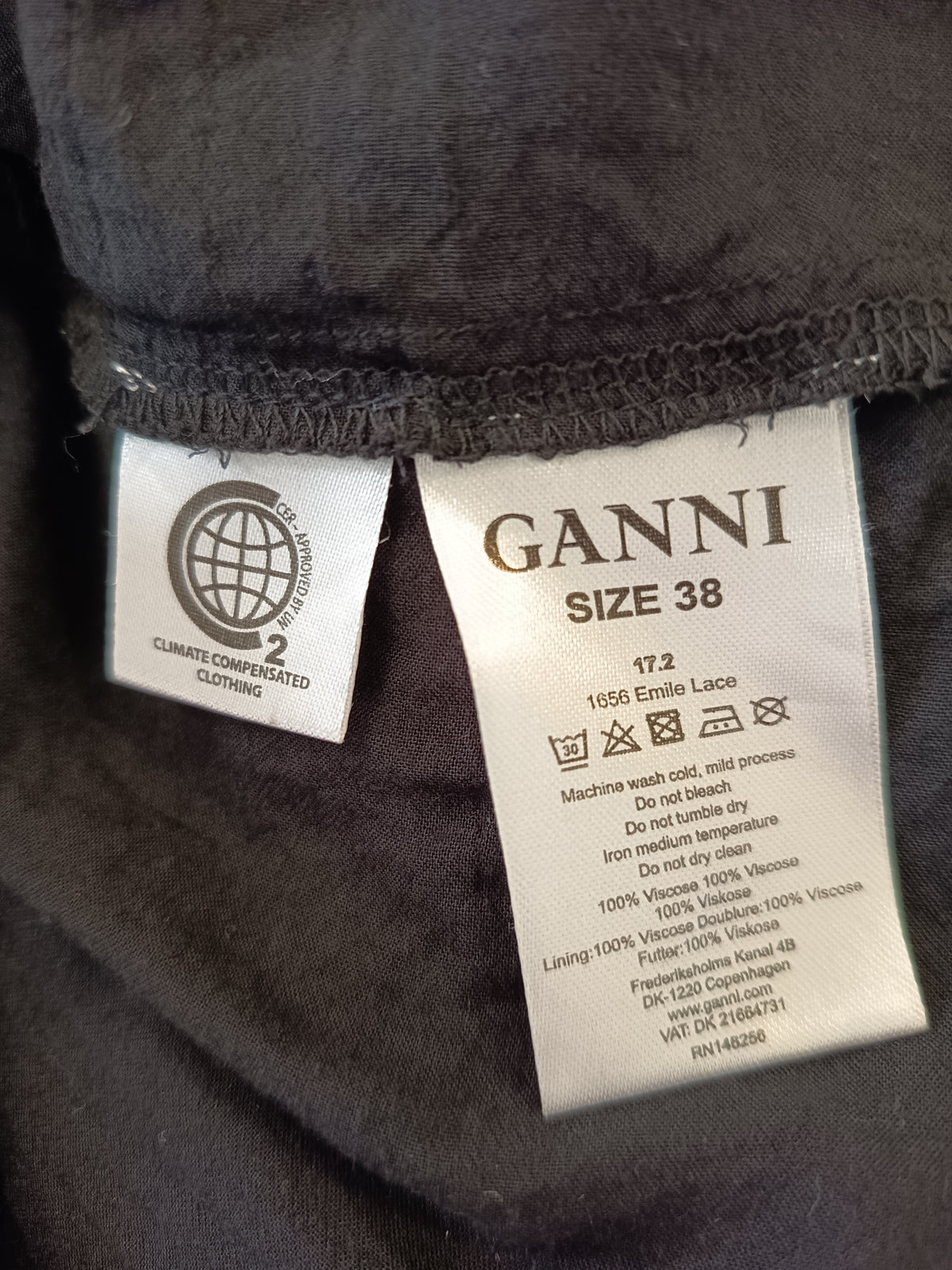 Ganni Emile Lace Dress