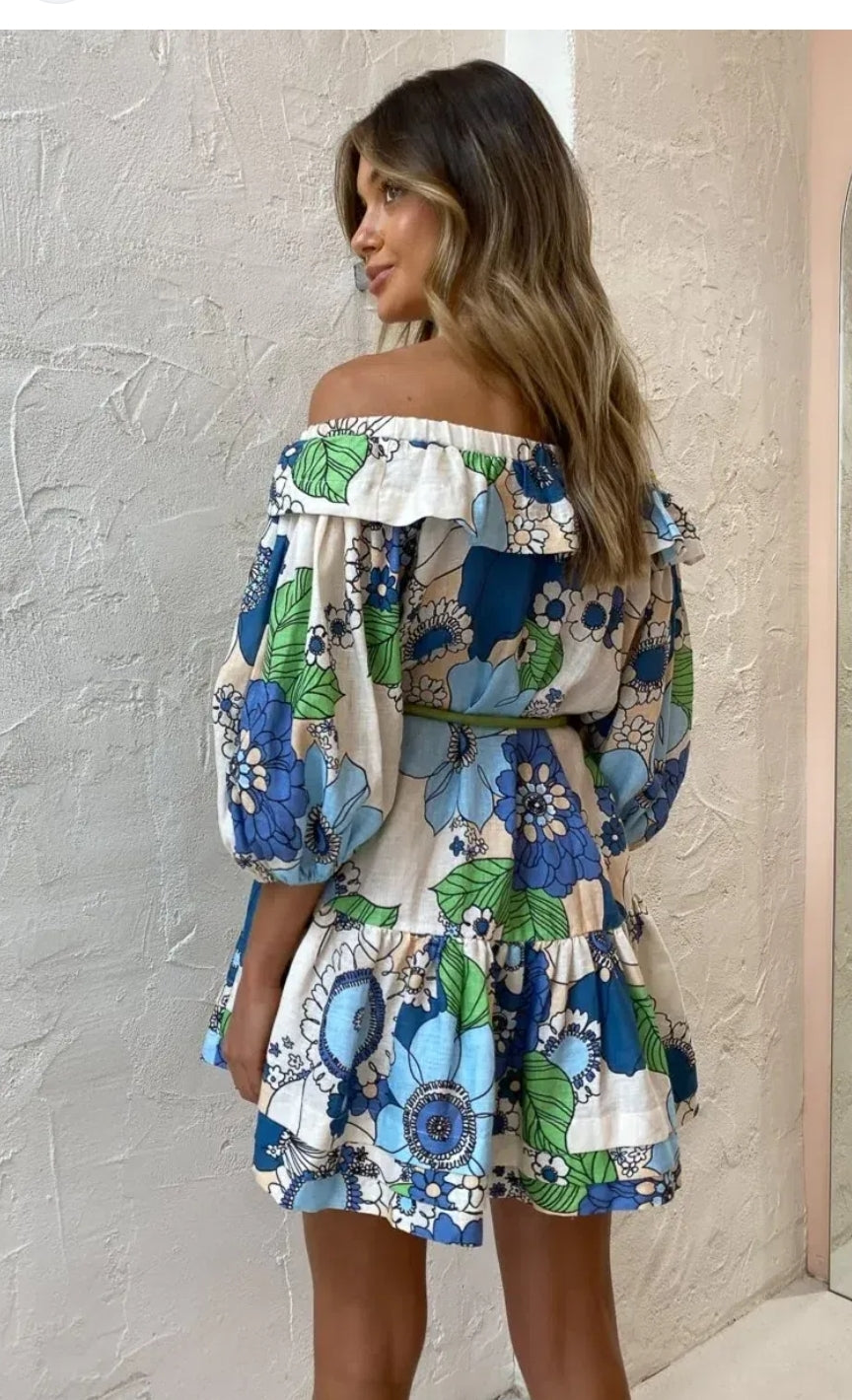 Alèmais Farrah Ruffle Mini Dress (6)