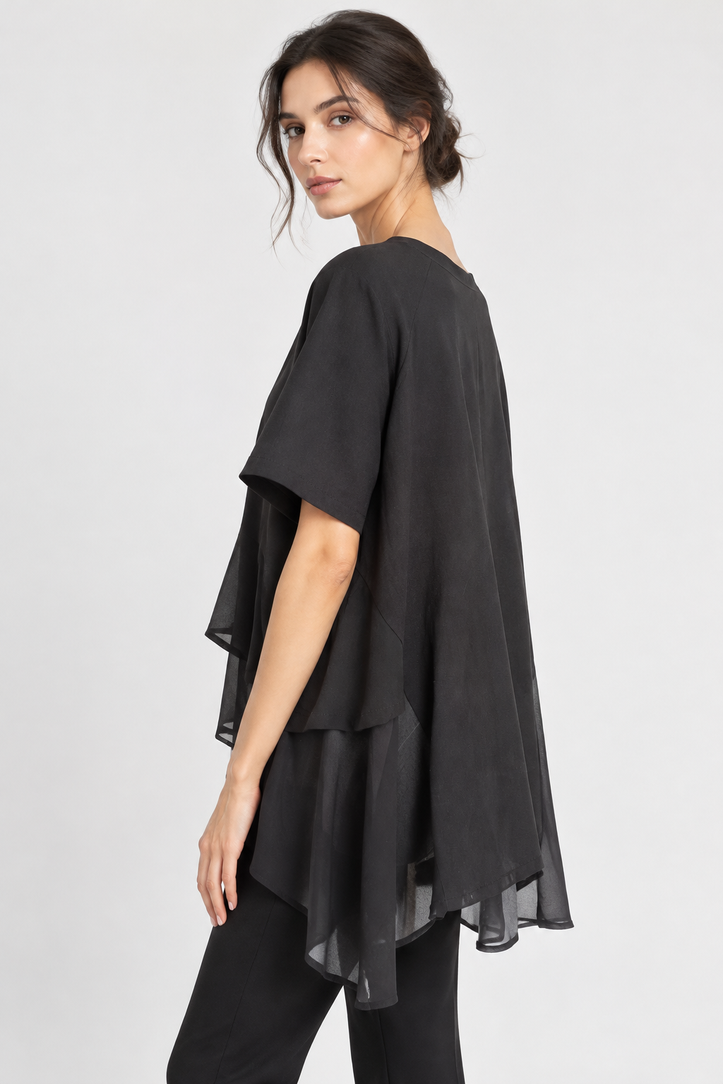 Blank Space Sheer Detail Top (S)