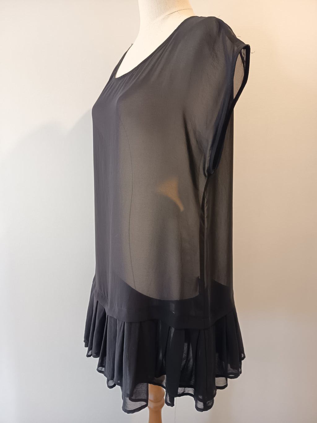 Moochi Sheer Layer Tunic/Top