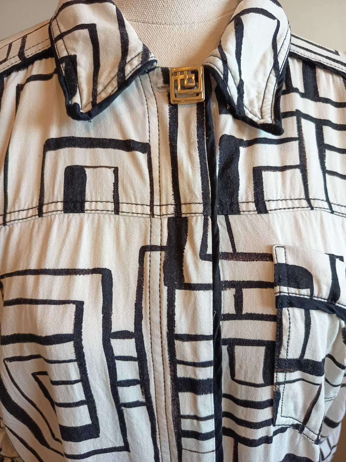 Aje Vortex Belted Shirt (8)