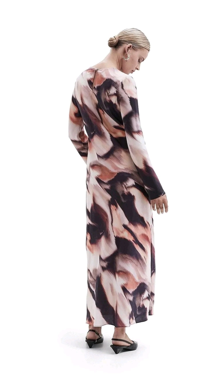 Unison Marble Maxi Dress