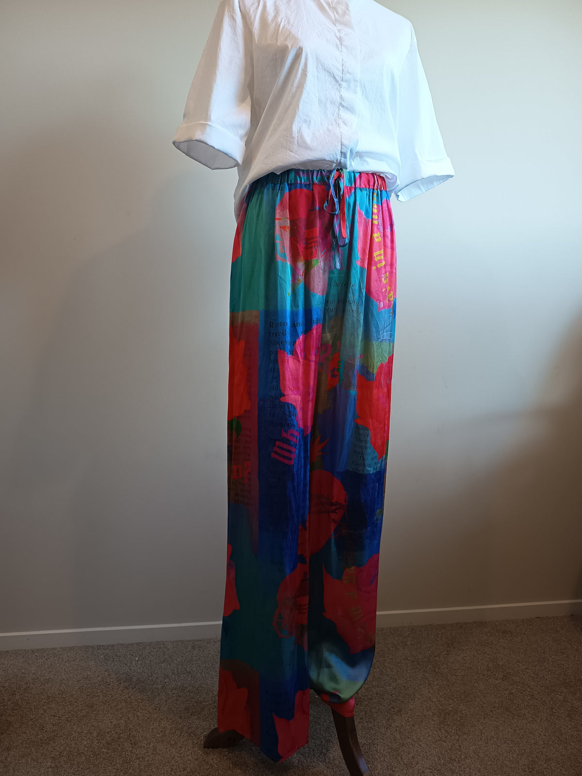 SUMMI SUMMI Elastic Waist Pants - O, Romeo