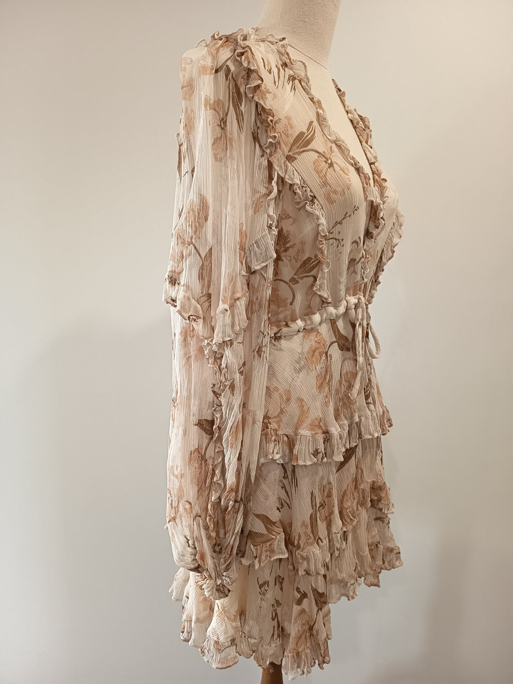 Shona Joy Nina Frill Mini Dress