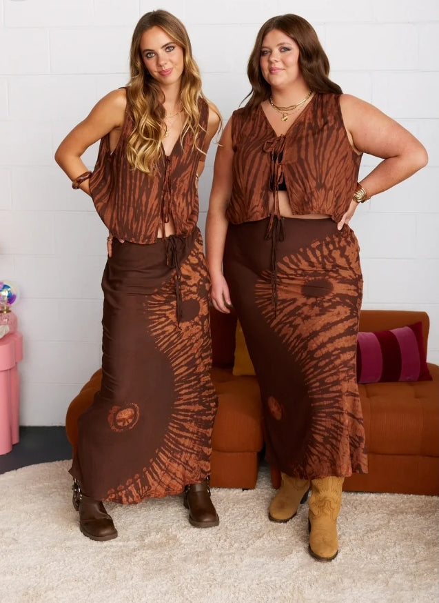 Only Lovers Left Muse Yin Yang Skirt