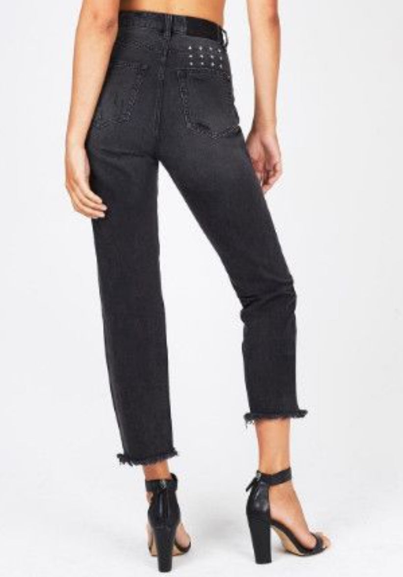Ksubi Chlo Wasted Black Crow Trashed Jeans (28/10)