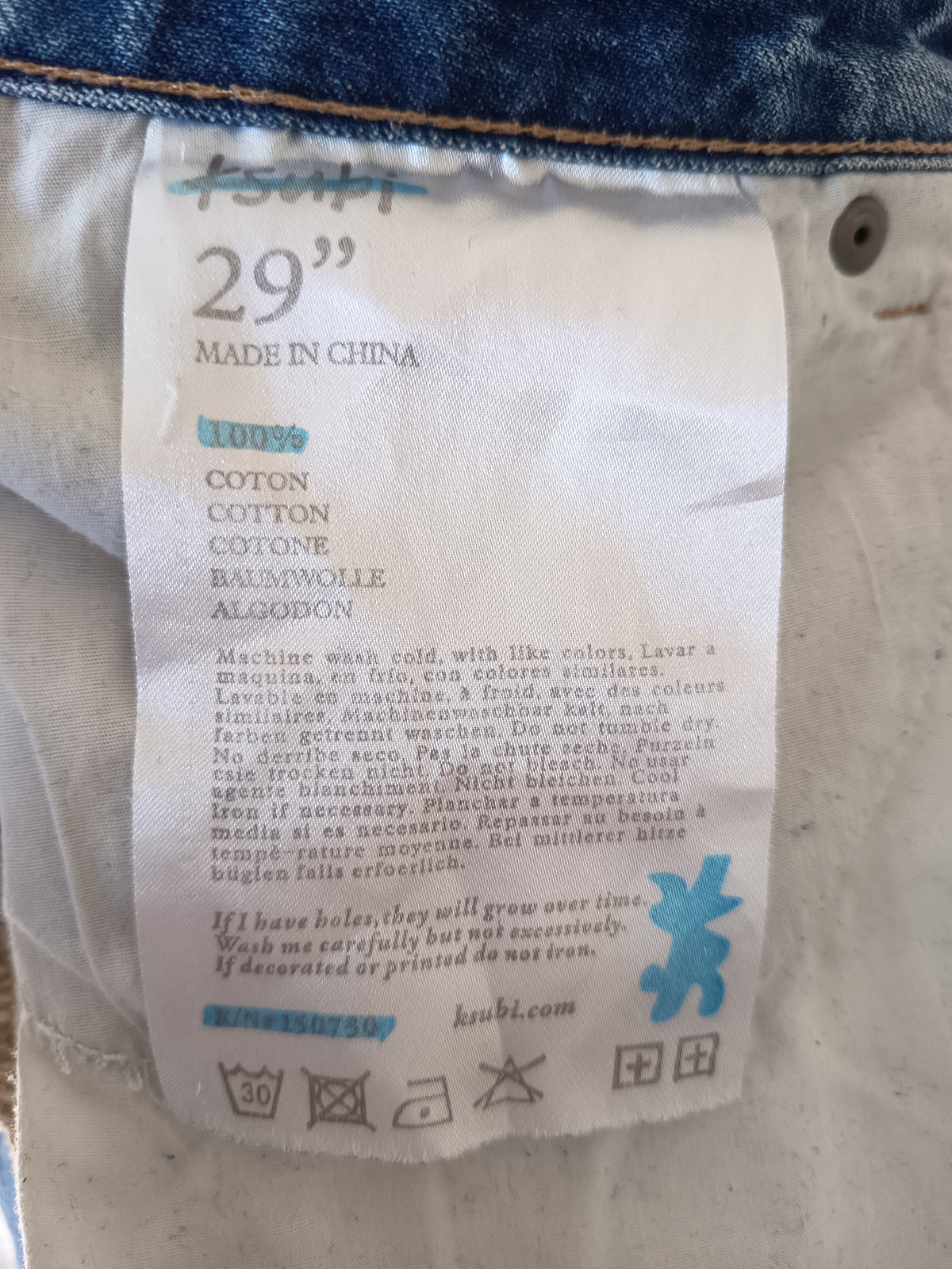 Ksubi Brooklyn Raw Edge Jeans (29/10)