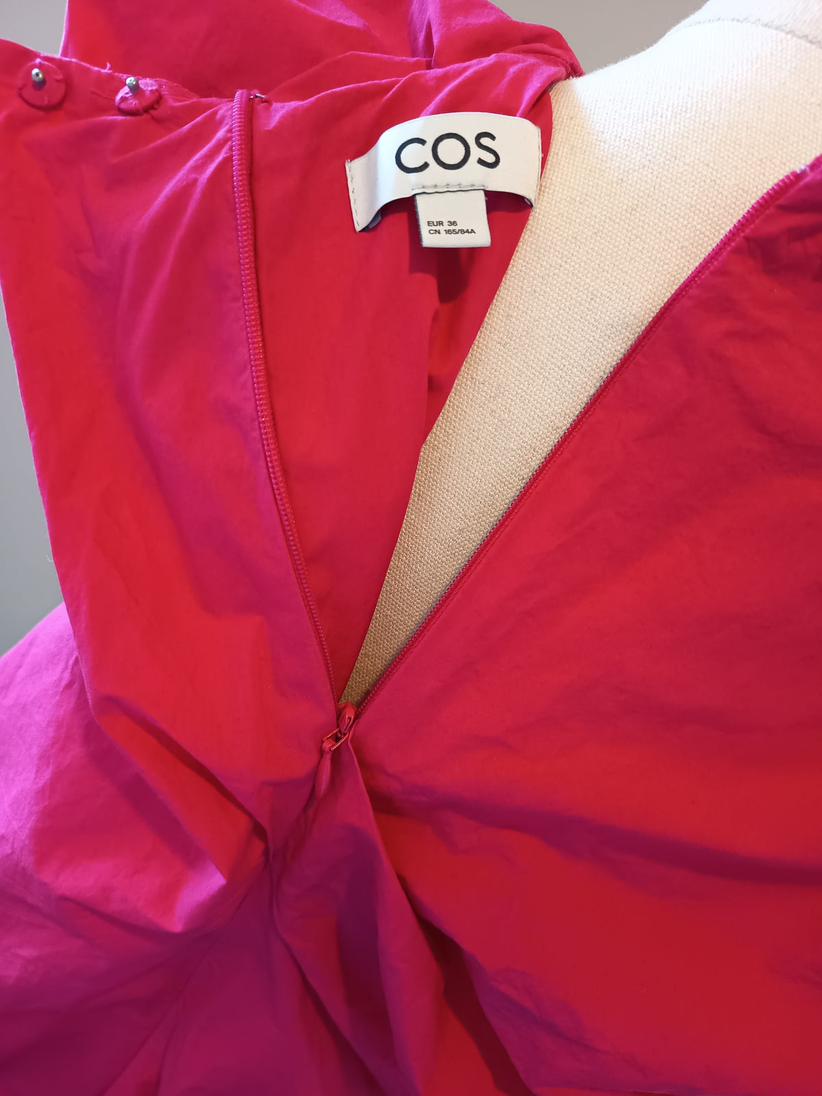 COS Gathered Draped Sleeveless Top