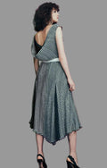Cue Gingham Pleat Midi Dress (8)