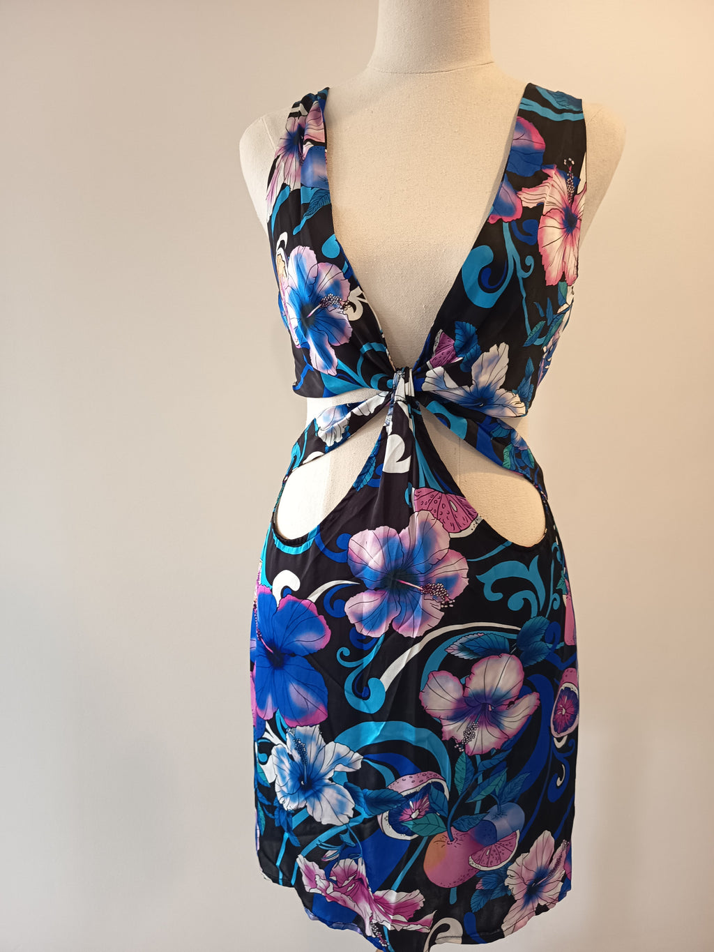 Cin Cin Vega Mini Dress (S) (NEW)