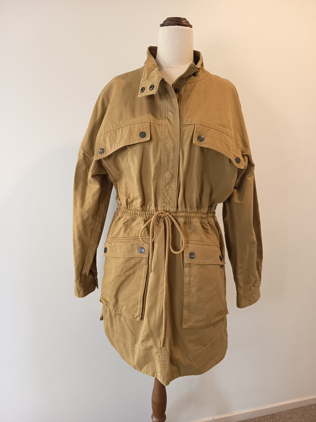 Shona Joy Neruda Drawstring Mini Utility Dress
