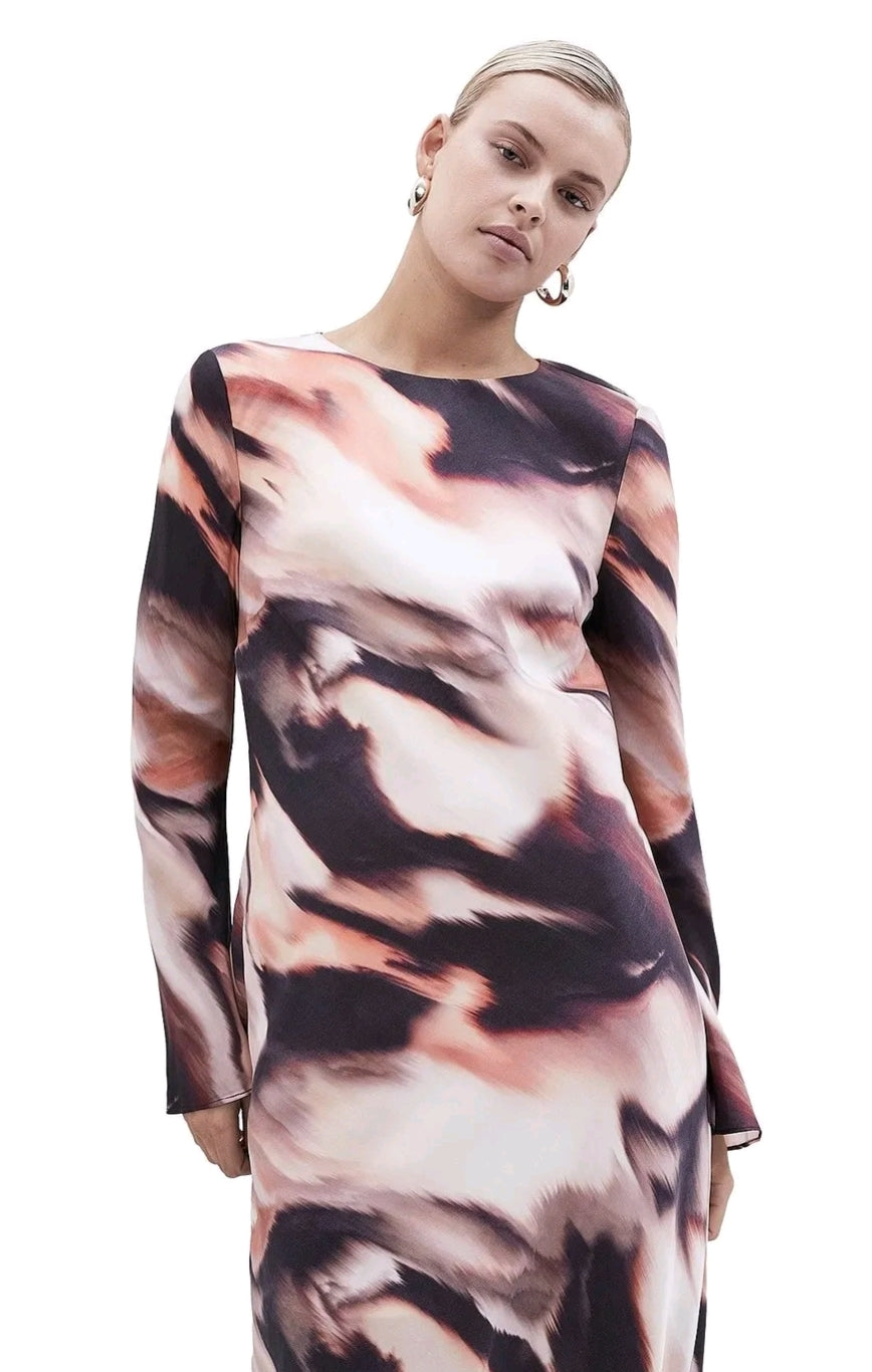 Unison Marble Maxi Dress