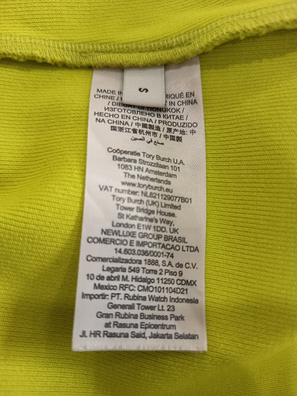 Tory Burch Side-Striped Detailed Sweatshirt