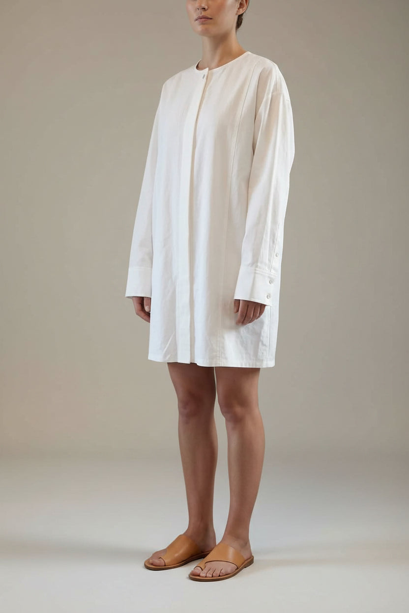 Assembly Label Cotton/Linen Shirt Dress (10)
