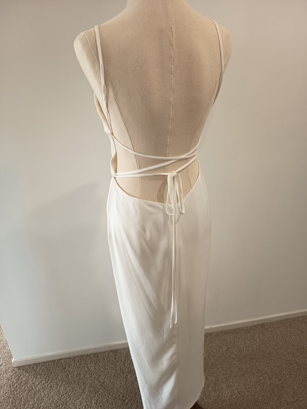 Shona Joy Leticia Cowl Midi Dress (10)