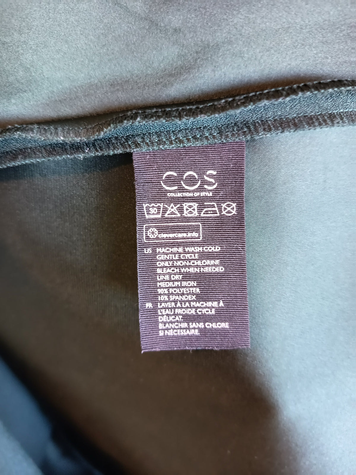COS Drape Detail A-Line Top