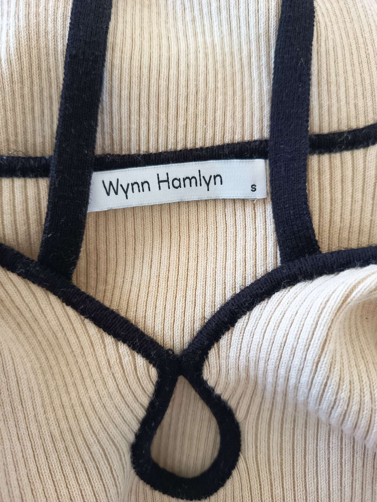 Wynn Hamlyn Cotton Keyhole Knit Dress (8)